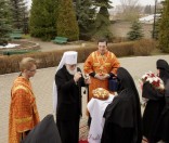 Патриарший Экзарх всея Беларуси совершил Божественную Литургию в Спасо-Евфросиниевском монастыре