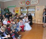 Выступление с пасхальным концертом в Малоситнянской школе