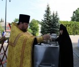 Праздник Происхождения (изнесения) Честных Древ Животворящего Креста Господня в Полоцкой обители	
