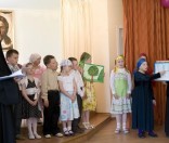 Выступление на пасхальном утреннике 