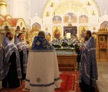 Всенощное бдение с чином погребения Божией Матери