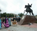 Открытие памятника кн. Всеславу Брячиславичу 