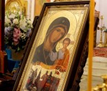 Пребывание Годеновского Креста и Жировичской иконы Божией Матери в Полоцкой обители