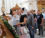 Праздник Происхождения (изнесения) Честных Древ Животворящего Креста Господня в Полоцкой обители	
