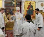 Предстоятель Белорусской Православной Церкви совершил Божественную литургию в Спасо-Евфросиниевском монастыре