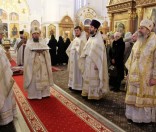 Предстоятель Белорусской Православной Церкви совершил Божественную литургию в Спасо-Евфросиниевском монастыре