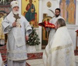 Предстоятель Белорусской Православной Церкви совершил Божественную литургию в Спасо-Евфросиниевском монастыре