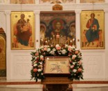 Принесение мощей великомученика Димитрия Солунского в Спасо-Евфросиниевский монастырь