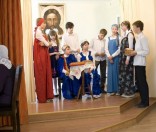 Cценка на пасхальном утреннике 2013 г.