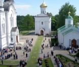 Подготовка к празднику преподобной Евфросинии. 5 июня 2008 года