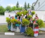 Участие детей воскресной школы в подготовке и проведении праздника прп. Евфросинии Полоцкой