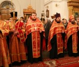 Принесение мощей великомученика Димитрия Солунского в Спасо-Евфросиниевский монастырь