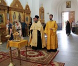 Праздник Происхождения (изнесения) Честных Древ Животворящего Креста Господня в Полоцкой обители