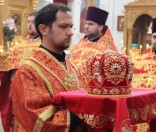 Патриарший Экзарх всея Беларуси совершил Божественную Литургию в Спасо-Евфросиниевском монастыре
