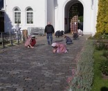 Украшение праздничной дорожки