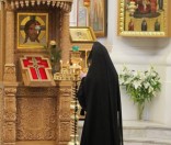 Предстоятель Белорусской Православной Церкви совершил Божественную литургию в Спасо-Евфросиниевском монастыре