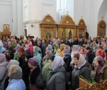 Праздник Входа Господня в Иерусалим в Полоцкой обители
