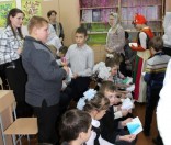 Воспитанники воскресной школы выступили с Рождественским концертом в Малоситнянской  школе