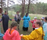 Поход воскресной школы в «Красный Бор»