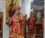 Патриарший Экзарх всея Беларуси совершил Божественную Литургию в Спасо-Евфросиниевском монастыре