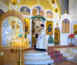 Крещение Господне в Спасо-Евфросиниевской обители. Фото Авласенко В. Г.