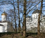 Храмы монастыря. Апрель