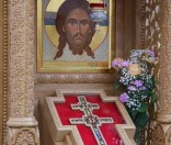 Праздничные богослужения в честь престольного праздника Воздвижения Честного и Животворящего Креста в Спасо-Евфросиниевской обители