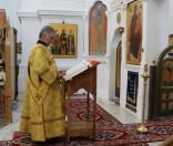 Праздник Происхождения (изнесения) Честных Древ Животворящего Креста Господня в Полоцкой обители	