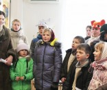 Дети Воскресной школы встречают Рождество Христово