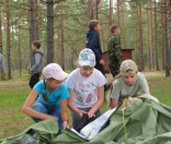 Поход воскресной школы в «Красный Бор»