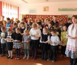 Воспитанники воскресной школы выступили в Малоситнянской средней школе