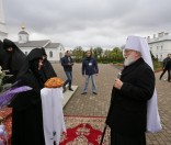 Праздничные богослужения в честь престольного праздника Воздвижения Честного и Животворящего Креста в Спасо-Евфросиниевской обители