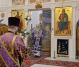 Праздничные богослужения в честь престольного праздника Воздвижения Честного и Животворящего Креста в Спасо-Евфросиниевской обители