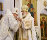 Предстоятель Белорусской Православной Церкви совершил Божественную литургию в Спасо-Евфросиниевском монастыре