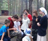 Поход воскресной школы в «Красный Бор»