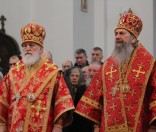Патриарший Экзарх всея Беларуси совершил Божественную Литургию в Спасо-Евфросиниевском монастыре