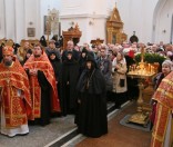 Принесение мощей великомученика Димитрия Солунского в Спасо-Евфросиниевский монастырь