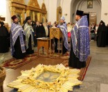 Пребывание Годеновского Креста и Жировичской иконы Божией Матери в Полоцкой обители