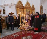 Праздничные богослужения в честь престольного праздника Воздвижения Честного и Животворящего Креста в Спасо-Евфросиниевской обители