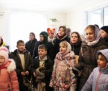Дети Воскресной школы встречают Рождество Христово