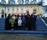 Паломническая поездка воспитанников воскресной школы Полоцкой обители в Псков