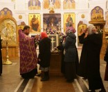 Всенощное бдение в Кресто-Воздвиженском соборе