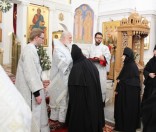Предстоятель Белорусской Православной Церкви совершил Божественную литургию в Спасо-Евфросиниевском монастыре