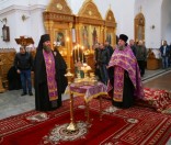 Всенощное бдение в Кресто-Воздвиженском соборе
