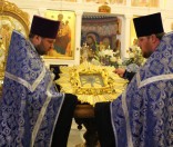 Пребывание Годеновского Креста и Жировичской иконы Божией Матери в Полоцкой обители