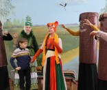 Воспитанники воскресной школы выступили с Рождественским концертом в Малоситнянской  школе