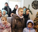 Дети Воскресной школы встречают Рождество Христово