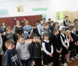 Воспитанники воскресной школы выступили с Рождественским концертом в Малоситнянской  школе
