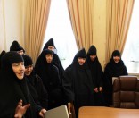 Дети воскресной школы прославляют Рождество Христово
