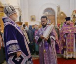 Праздничные богослужения в честь престольного праздника Воздвижения Честного и Животворящего Креста в Спасо-Евфросиниевской обители